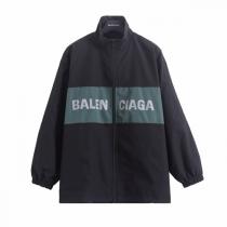Balenciaga スーパーコピー ナイロンジャケット グリーン ロゴプリント...