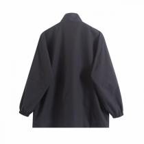 Balenciaga スーパーコピー ナイロンジャケット グリーン ロゴプリント 最新 バレンシアガ