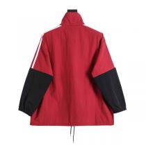 バレンシアガ 偽物 ウィンドブレーカー レッド×ブラック 配色 限定 激安 BALENCIAGA
