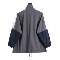 バレンシアガ 偽物 ウィンドブレーカー レッド×ブラック 配色 限定 激安 BALENCIAGA