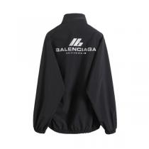 Balenciaga 偽物 ナイロンジャケット シンプル ブラック 定番 激安 バレンシアガ