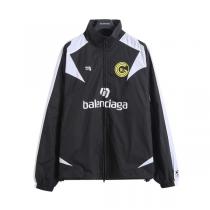 バレンシアガ 偽物 ジャケット スポーツロゴ ブラック 高評価 人気 BALENCIAGA