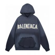 バレンシアガ 偽物 秋冬注目 フーディー ロゴバックプリント 暖かい BALENCIAGA