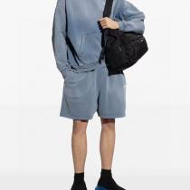 バレンシアガ スーパーコピー 秋冬新登場 フーディー パープル シンプルロゴ BALENCIAGA