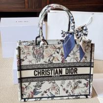 DIOR スーパーコピー 秋冬上質 フローラル ブックトート バッグ ナチュラル モダン　ディオール