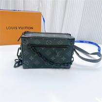 LOUIS VUITTON コピー ショルダーバッグ モードブラック 魅力的チェーン ルイヴィトン