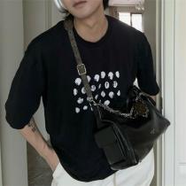 ルイヴィトン コピー ショルダーバッグ 重厚ブラック 洗練チェーン LOUIS VUITTON