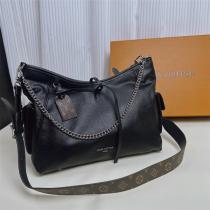 ルイヴィトン コピー ショルダーバッグ 重厚ブラック 洗練チェーン LOUIS VUITTON