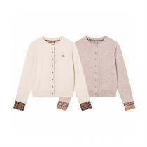 BURBERRY スーパーコピー カーディガン エレガント クラシック チェック袖口 バーバリー