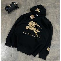 バーバリー 偽物 スウェット 個性的 クラシカル 存在感 ブラック ロゴ BURBERRY