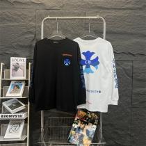 CHROME HEARTS 偽物 長袖Tシャツ クラシック ロゴ カジュアル スタイリッシュ クロムハーツ