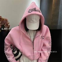 クロムハーツ 偽物 パーカー ショート丈 クロップド 個性派 モード セクシー CHROME HEARTS