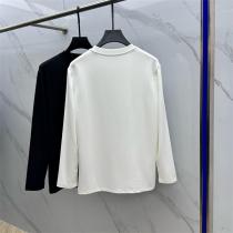 HERMES 偽物 長袖Tシャツ シンプル ワンポイントロゴ カジュアル スタイリッシュ エルメス