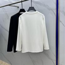 HERMES コピー 長袖Tシャツ オレンジ ボックスロゴ シンプル スタイリッシュ  エルメス