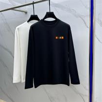 エルメス 偽物 長袖Tシャツ Hワッペン ロゴ 上品 クラシックデザイン HERMES