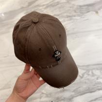 Chrome Hearts コピー 上品 キャップ メタルクロス ワンポイント ダメージ加工 クロムハーツ