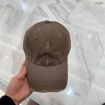 クロムハーツ 偽物 シンプル キャップ 無地スタッズ ダメージ加工 ベースボール帽 Chrome Hearts 