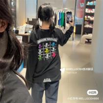  Chrome Hearts コピー 個性派 ロングTシャツ カラフルスカル デザイン クロムハーツ