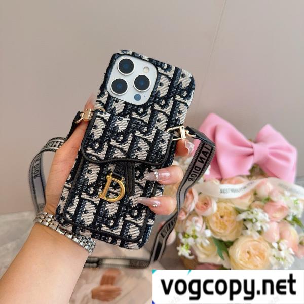 Diorディオール鞍バッグカードケース携帯ケース