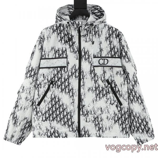 DIORフルプリントグラデーション旧ジャカードジップパーカー