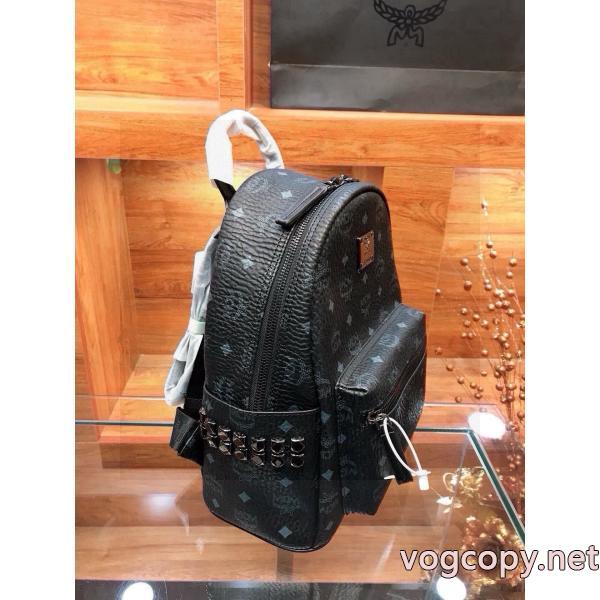 MCMクラシック高品質ブラックショルダーバッグ