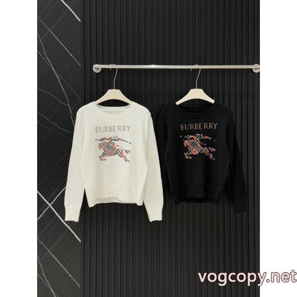 BURBERRY騎士ロゴニットセーター