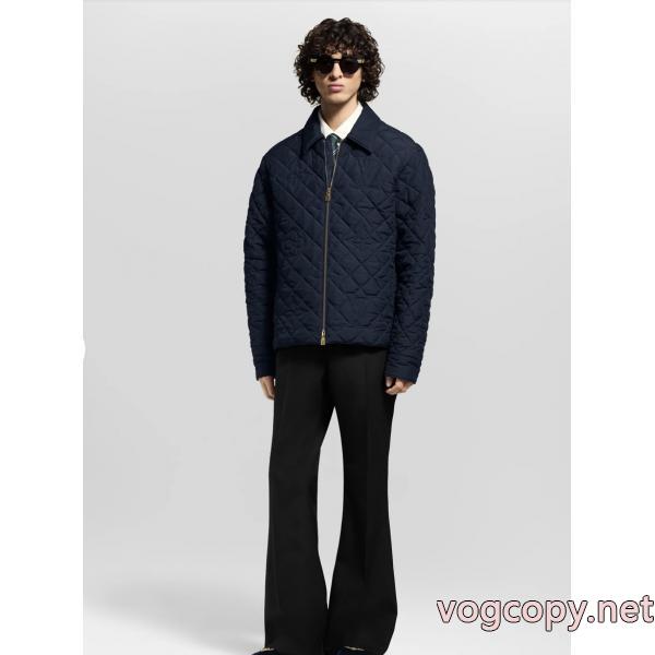 LOUIS VUITTON25ss新作キルティングジャケットシャツ