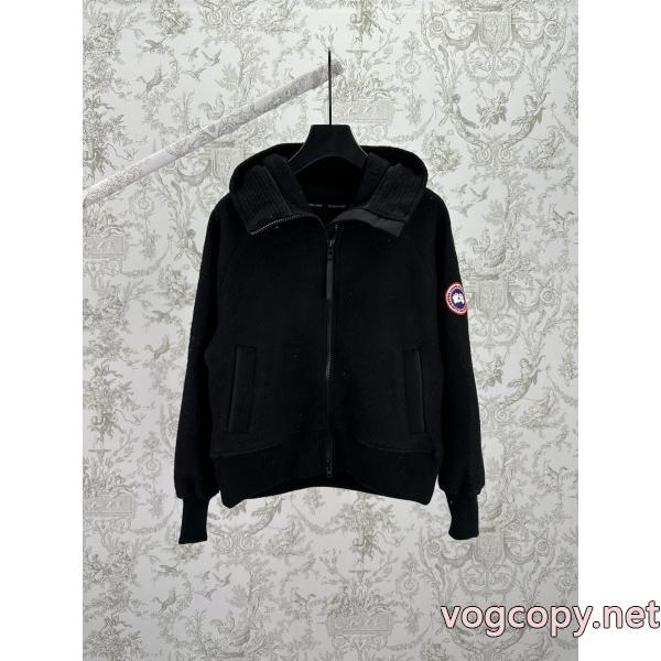 CANDA GOOSE 25 ss新型ウールグラブダウン保温パイロットジャケット