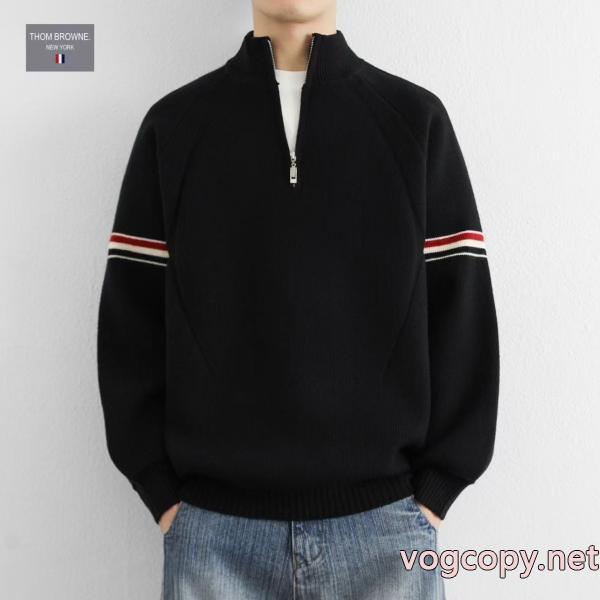 偽物 ブランド 販売セーターTHOM BROWNE販路限定モデル 速達発送 超HOT新品商品