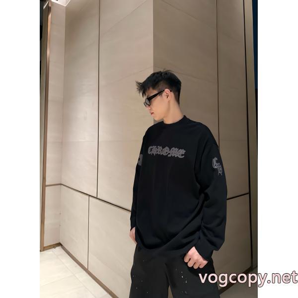 CHROME HEARTS上品な印象 SALE年末年始限定 秋らしい繊細なアイテム長袖Tシャツブランド スーパー コピー 通販