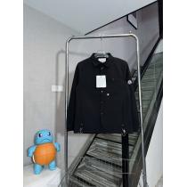 Moncler-mengkouqアームエンブレムボタンジャケット