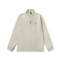 Ralph Laurenラフローレン新作胸元ロゴ刺繍ロゴハーフジップパーカートップス