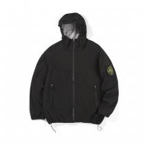 STONE ISLANDマジックシールワッペンアウトドアポンチョコート