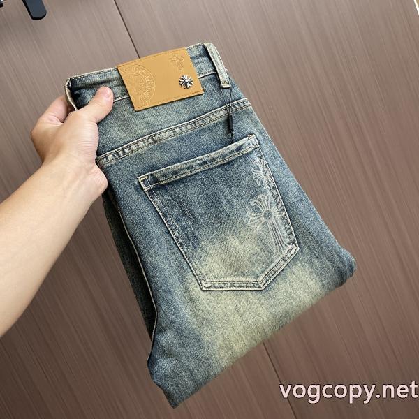 ブランド コピー 着払い最高に人気商品! 安いの原因に 大人気新作登場クロムハーツジーンズ