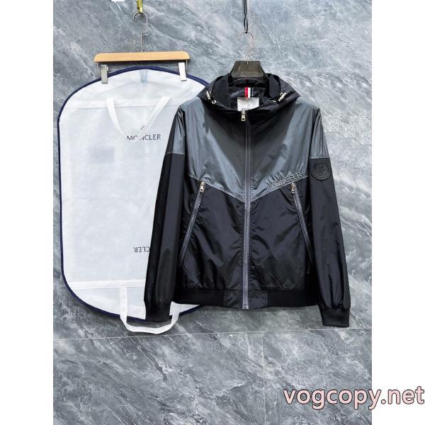 MONCLER赤字超特価正規品 個性的な素材感も魅力 最安値新作ブランド 偽物 激安ジャケット