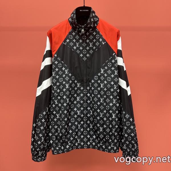 ジャケット存在感は抜群 トレンド感のある 人気雑誌掲載ブランド 偽物 激安LOUIS VUITTON