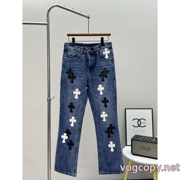 ジーンズCHROME HEARTSブランド コピー 販売確保済安い 爽快感が絶妙にマッチ 人気セール最新作