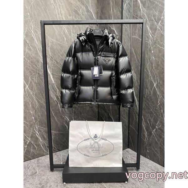 安い海外限定 稀少*新品登場 大人の上質感ブランド 通販プラダダウンジャケット