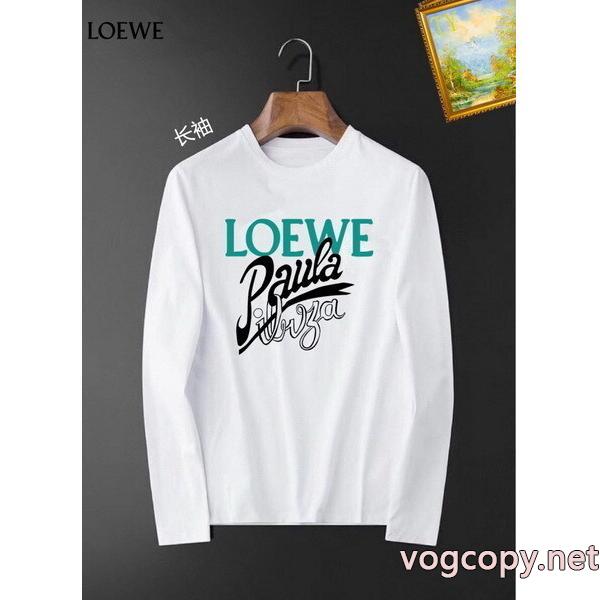 ブランド コピーLOEWE落ち着いた感覚 若々しい 最高ランク長袖Tシャツ
