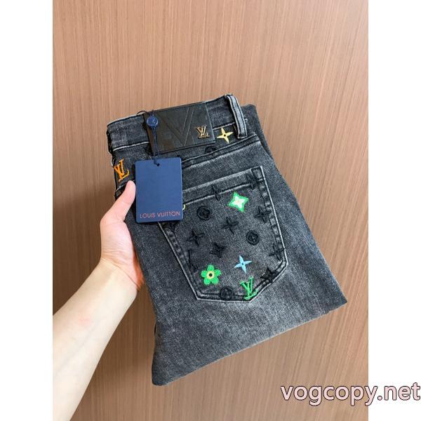 SS25極上発売 希少価値大 ユニセックススタイル偽 ブランド 購入ジーンズLOUIS VUITTON