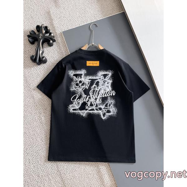 Tシャツ上品な印象 最新とても可愛い 旅行にも最適LOUIS VUITTONスーパー コピー 通販