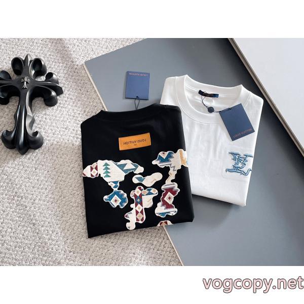 大人気のモデル 季節限定販売 大人気限定カラースーパー コピー 通販ルイ ヴィトンTシャツ