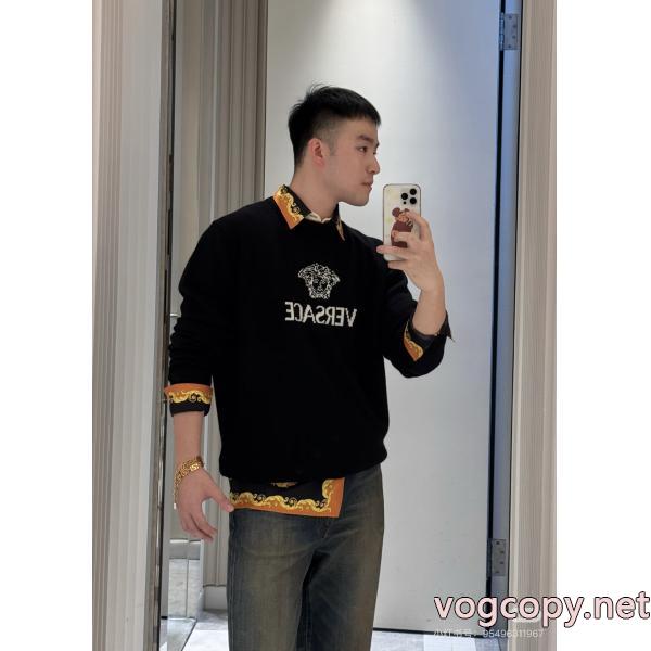 VERSACE通販 ブランド優しげな高級人気色 もらって嬉しい！安い 人気商品登場セーター