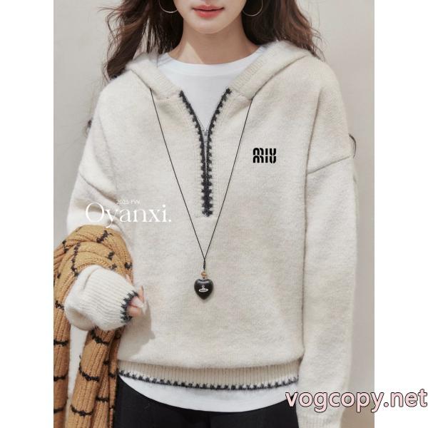 MIUMIU偽 ブランド 通販格安*出品*新品 数量限定大得価 最近人気一番！セーター