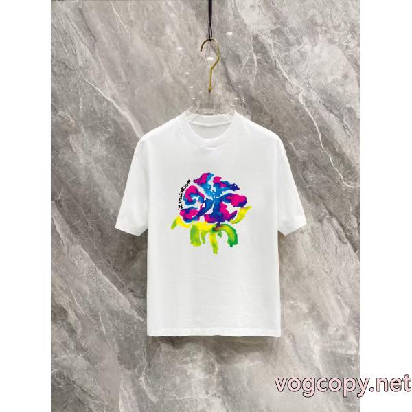 ブランド コピー 安心2026新品入荷 男女兼用 カジュアルもある絶妙な雰囲気LOUIS VUITTONTシャツ
