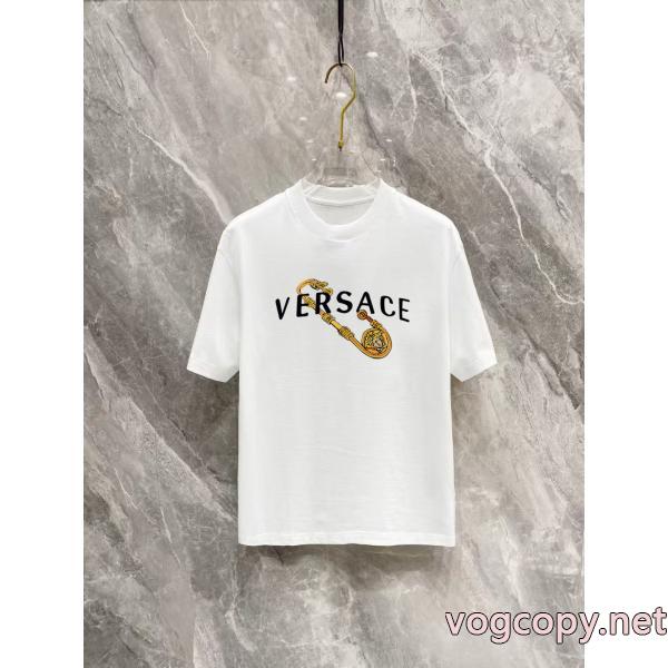上質な素材採用 250％本物保証 新作入荷VERSACE 2026ブランドスーパーコピーTシャツ