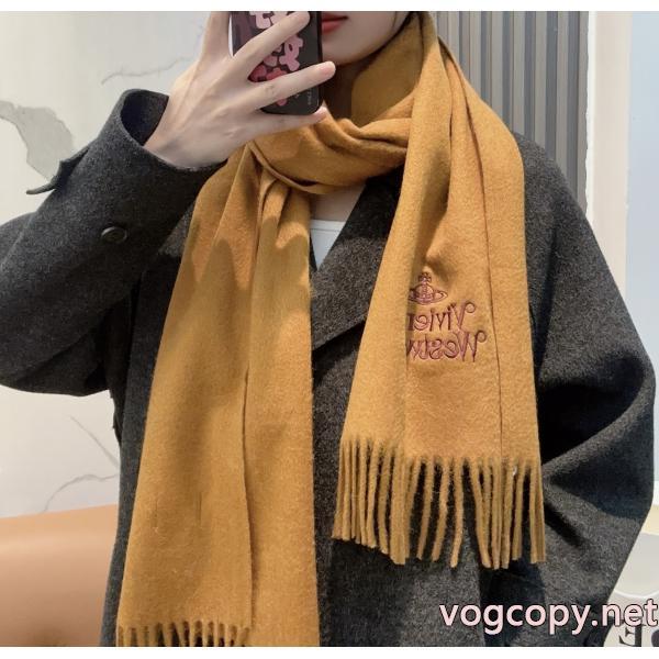 高級感のある 冬の涼しい人気新作 上質  VIVIENNE WESTWOODブランド コピー 販売店マフラー