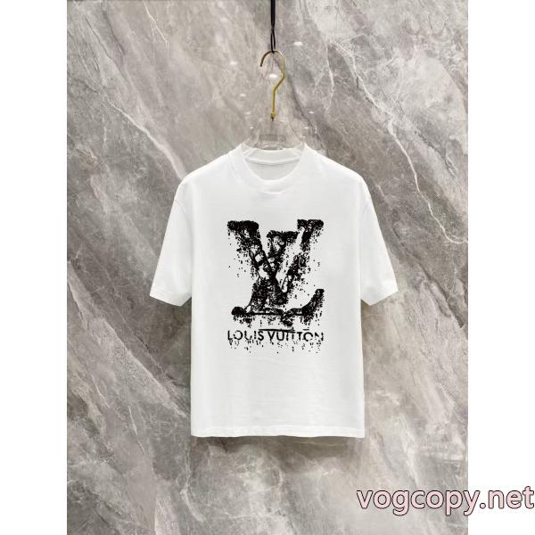 偽物 ブランド 販売LOUIS VUITTONTシャツ着まわしアクセント 最新入荷 一目瞭然人気ブランド