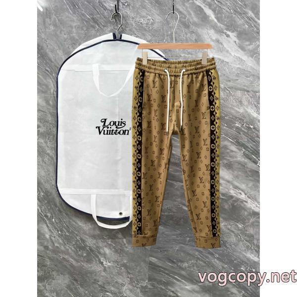 ロゴが印象的 履き心地もいい 人気アイテムズボンスーパー コピー 安心LOUIS VUITTON