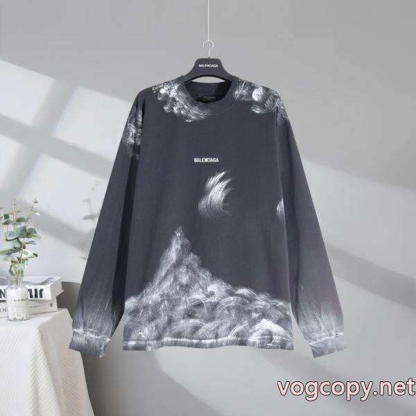 限定SALE 華やかな 2026年秋冬最旬トレンド長袖TシャツBALENCIAGA激安 通販 ブランド